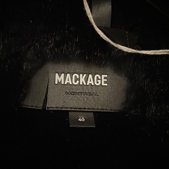 fur lined mackage mens coat - Picture 3 of 6